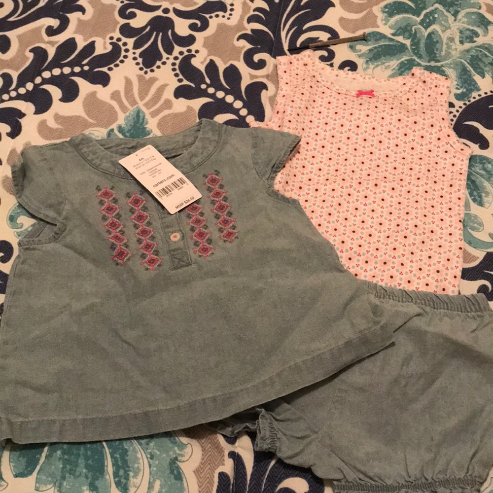 NWT Carter’s three piece set
